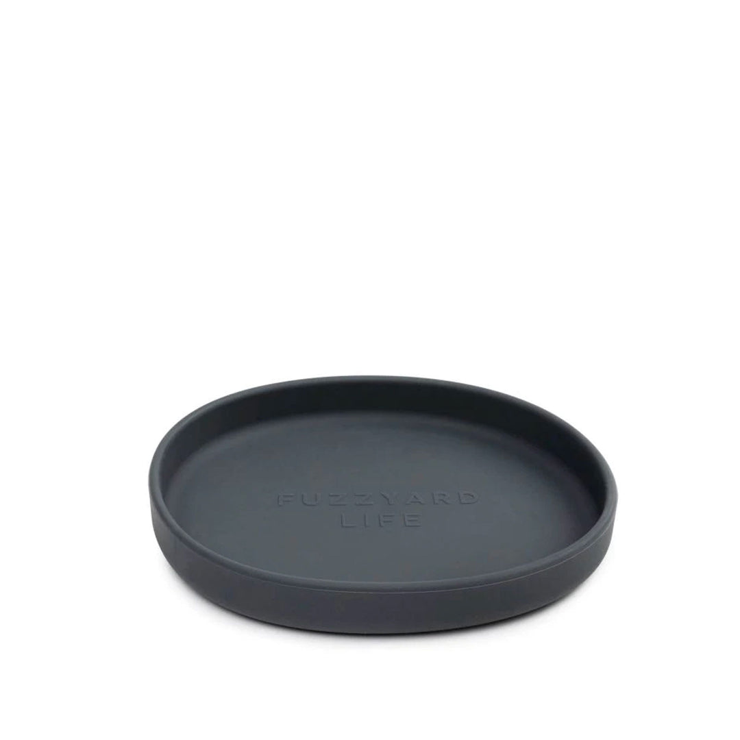 Fuzzyard Life Silicone Cat Dish - Slate Grey