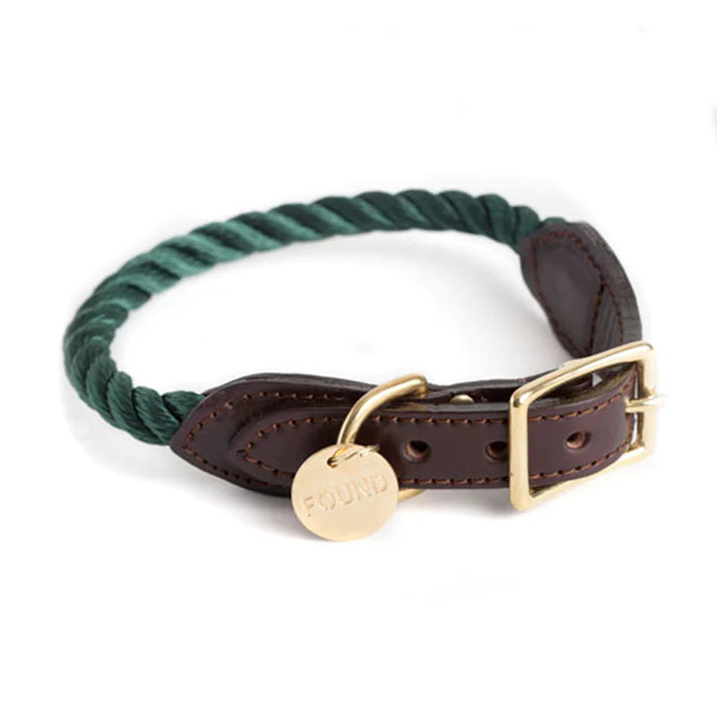 Found My Animal New York Collar - Hunter Green