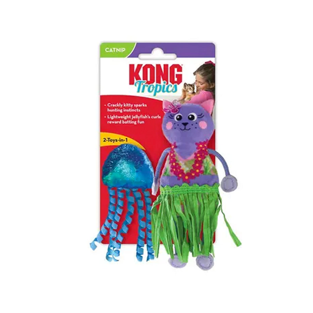 Kong Tropics Hula 2 Pack Cat Toy