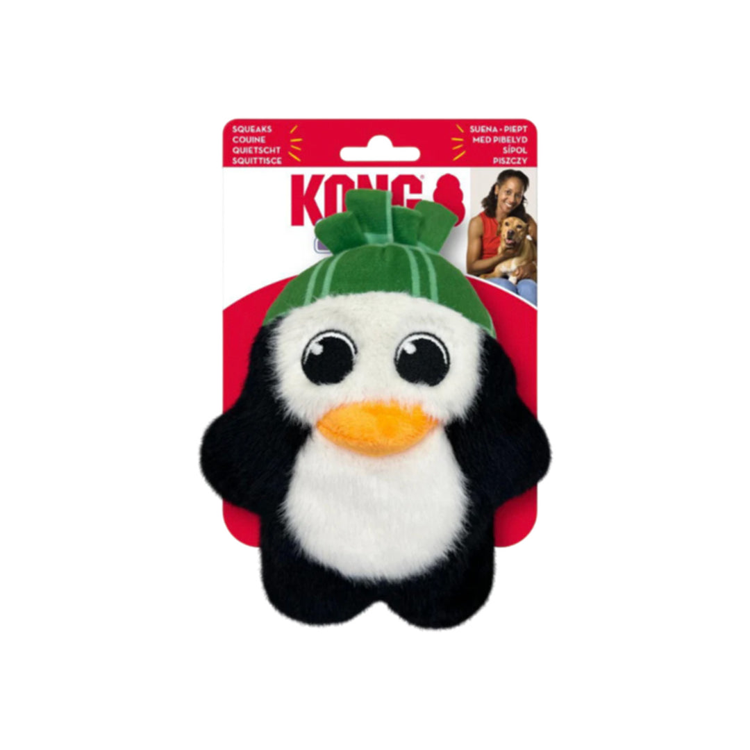 Kong Holiday Snuzzles Penguin Dog Toy - Christmas