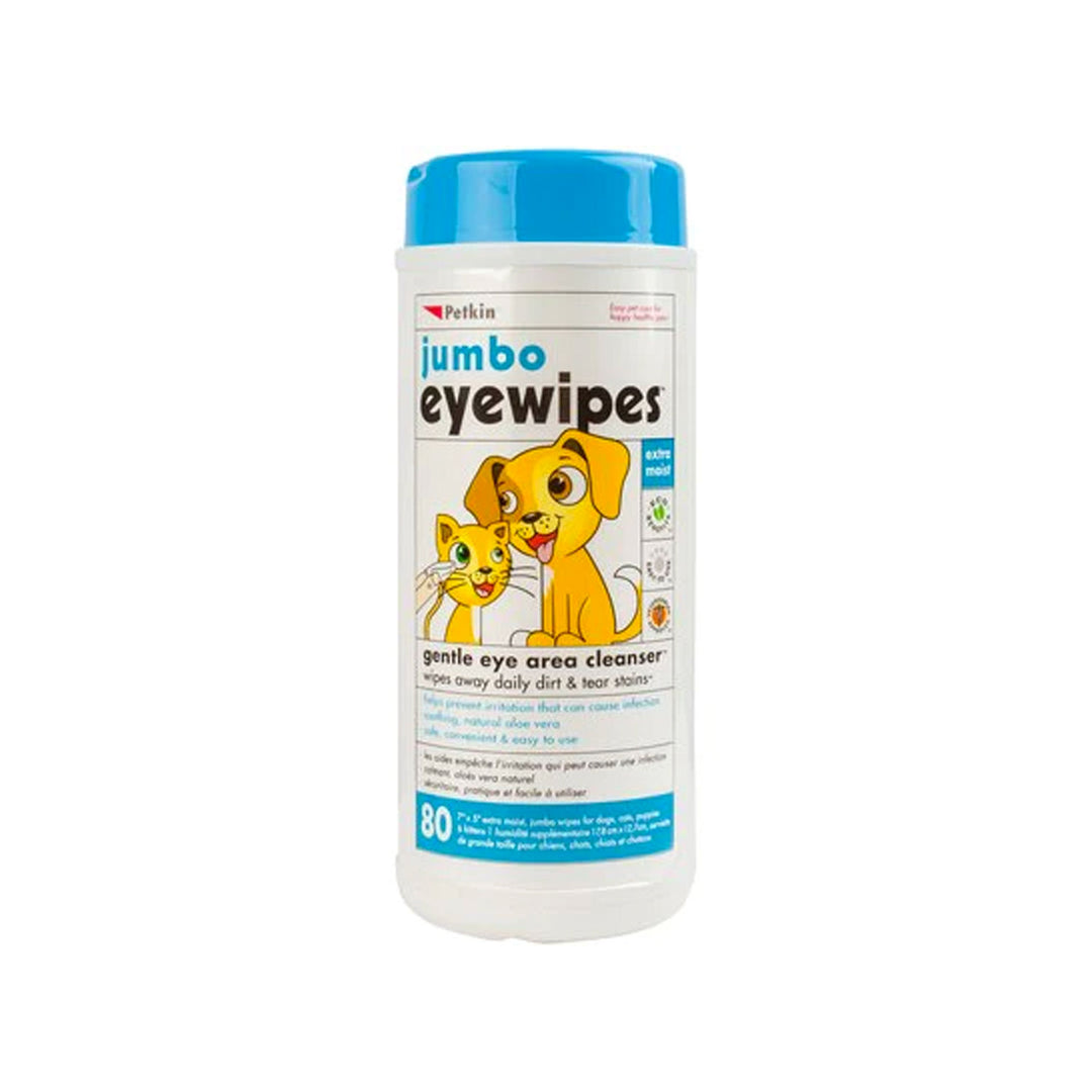 Petkin Eye Wipes (80 Pack)