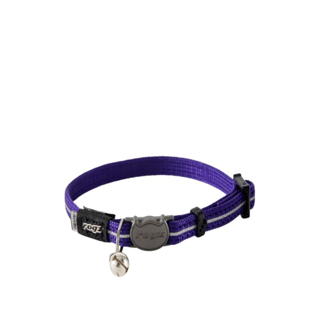 Rogz Alleycat Cat Collar - Purple