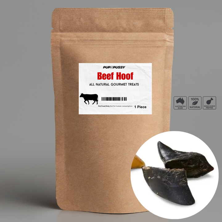 All Natural Gourmet Treats - Australian Beef Hoof (1 Piece)