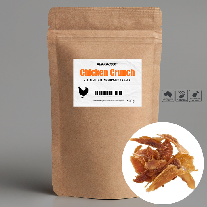 All Natural Gourmet Treats - Australian Chicken Crunch 100g