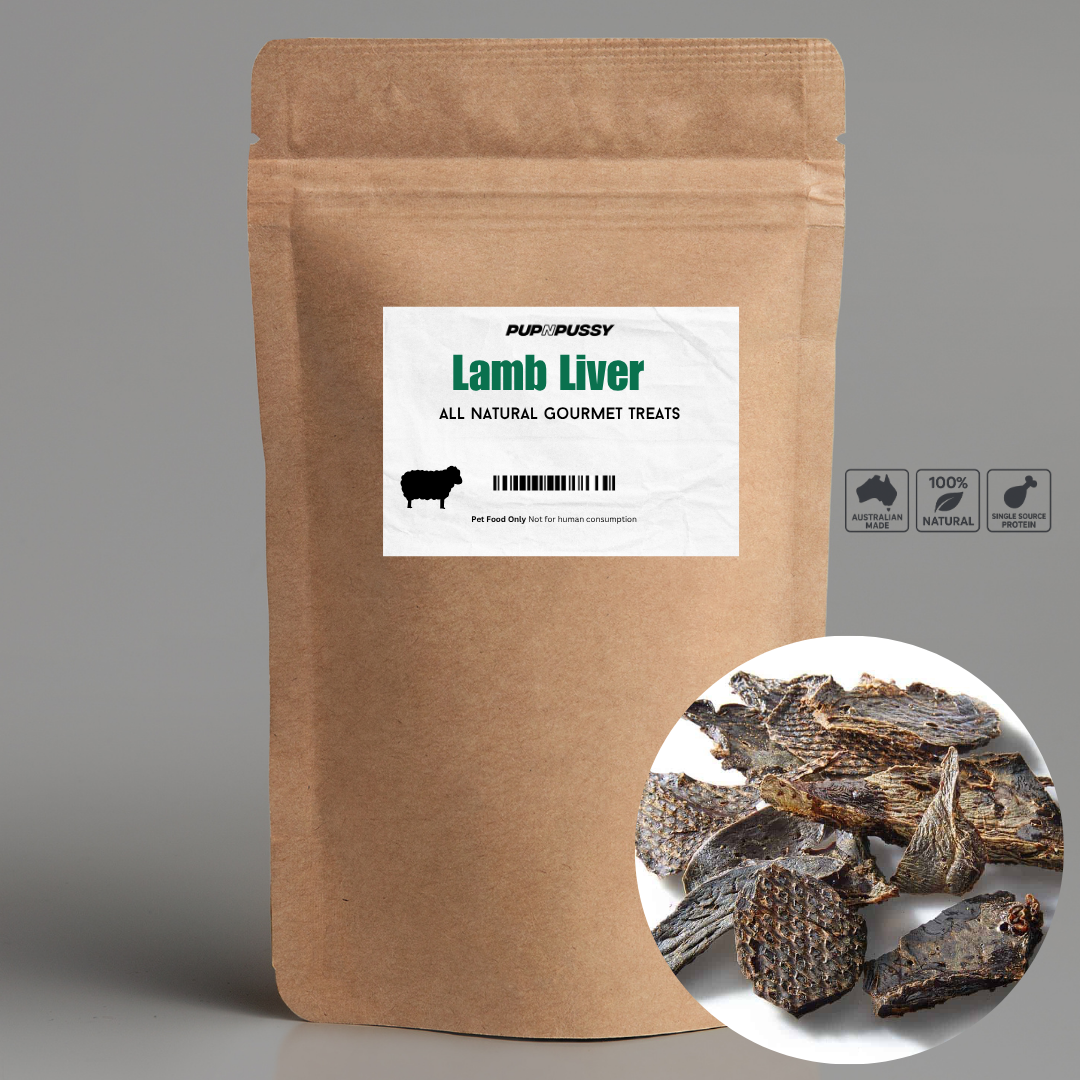 All Natural Gourmet Treats - Australian Lamb Liver 100g