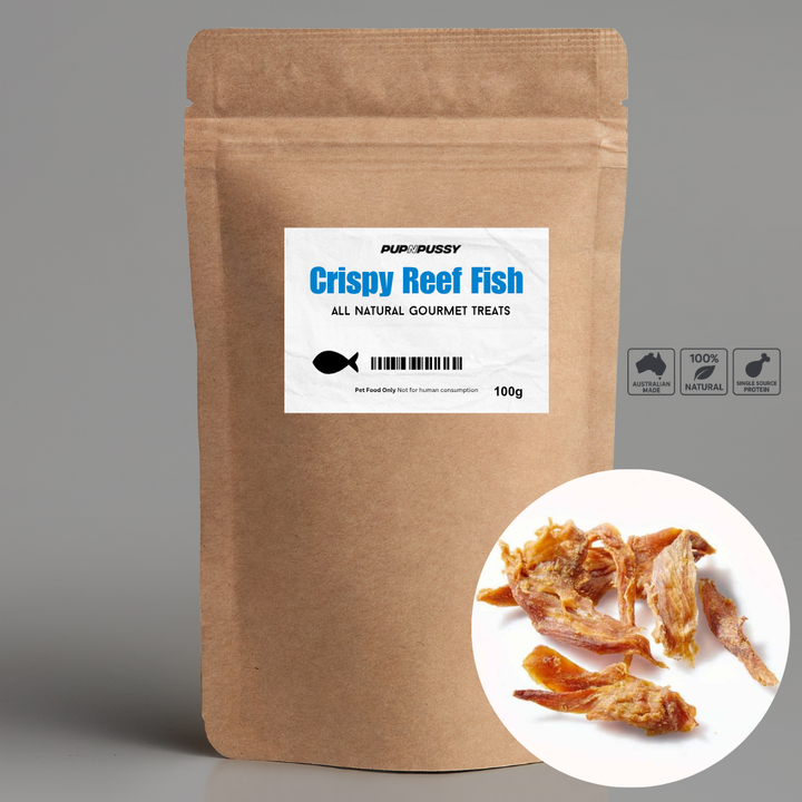 All Natural Gourmet Treats - Australian Crispy Reef Fish 100g