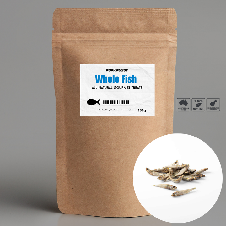 All Natural Gourmet Treats - Whole Fish 100g