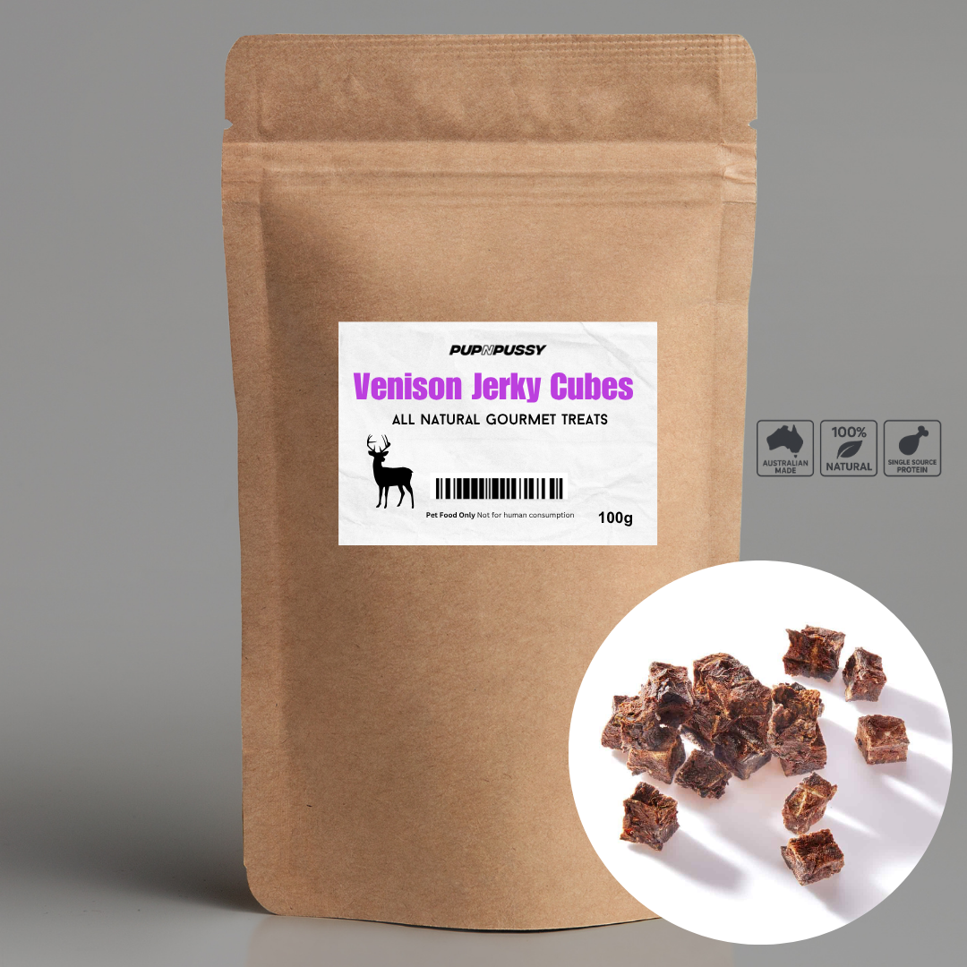 All Natural Gourmet Treats - Venison Cubes