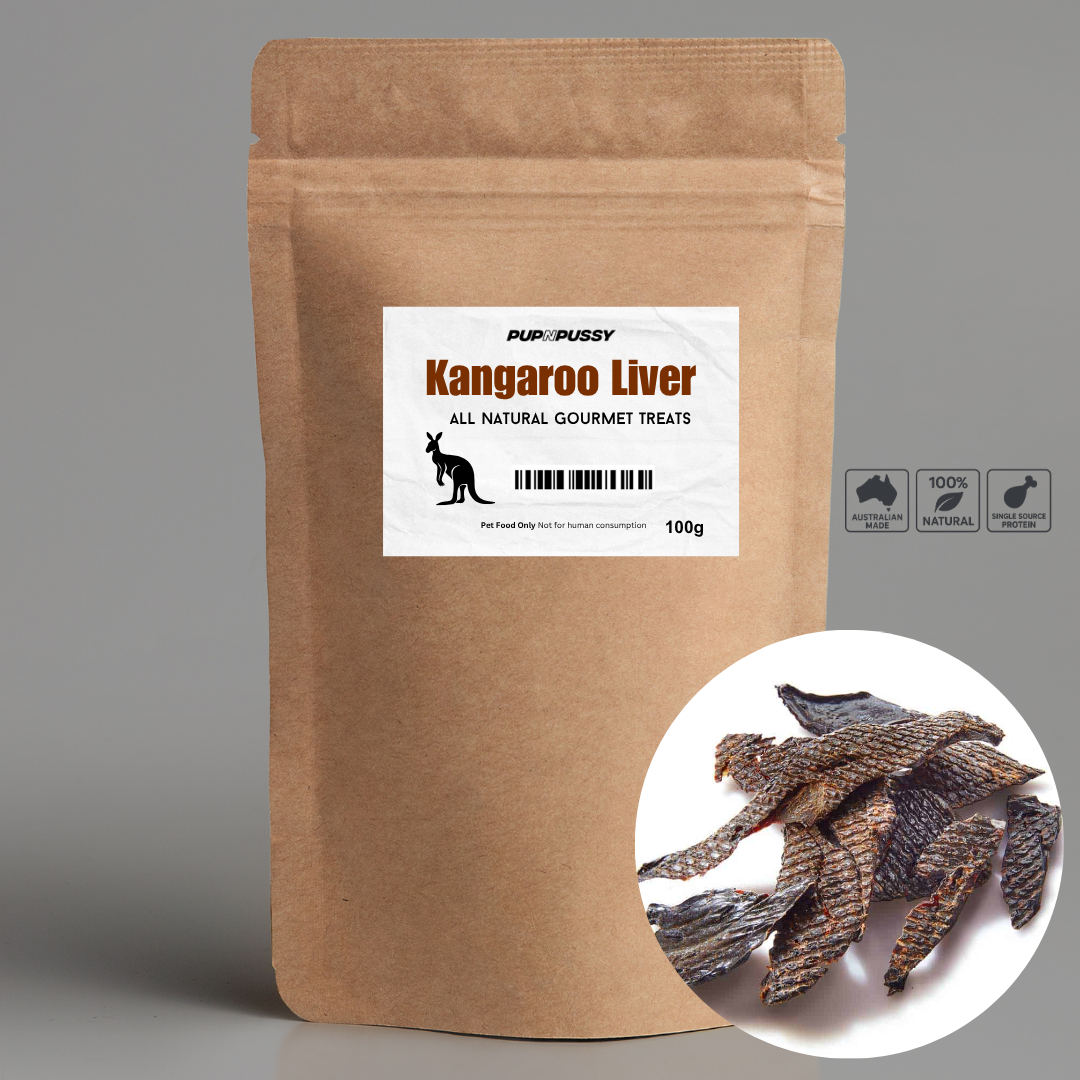 All Natural Gourmet Treats - Australian Kangaroo Liver 100g