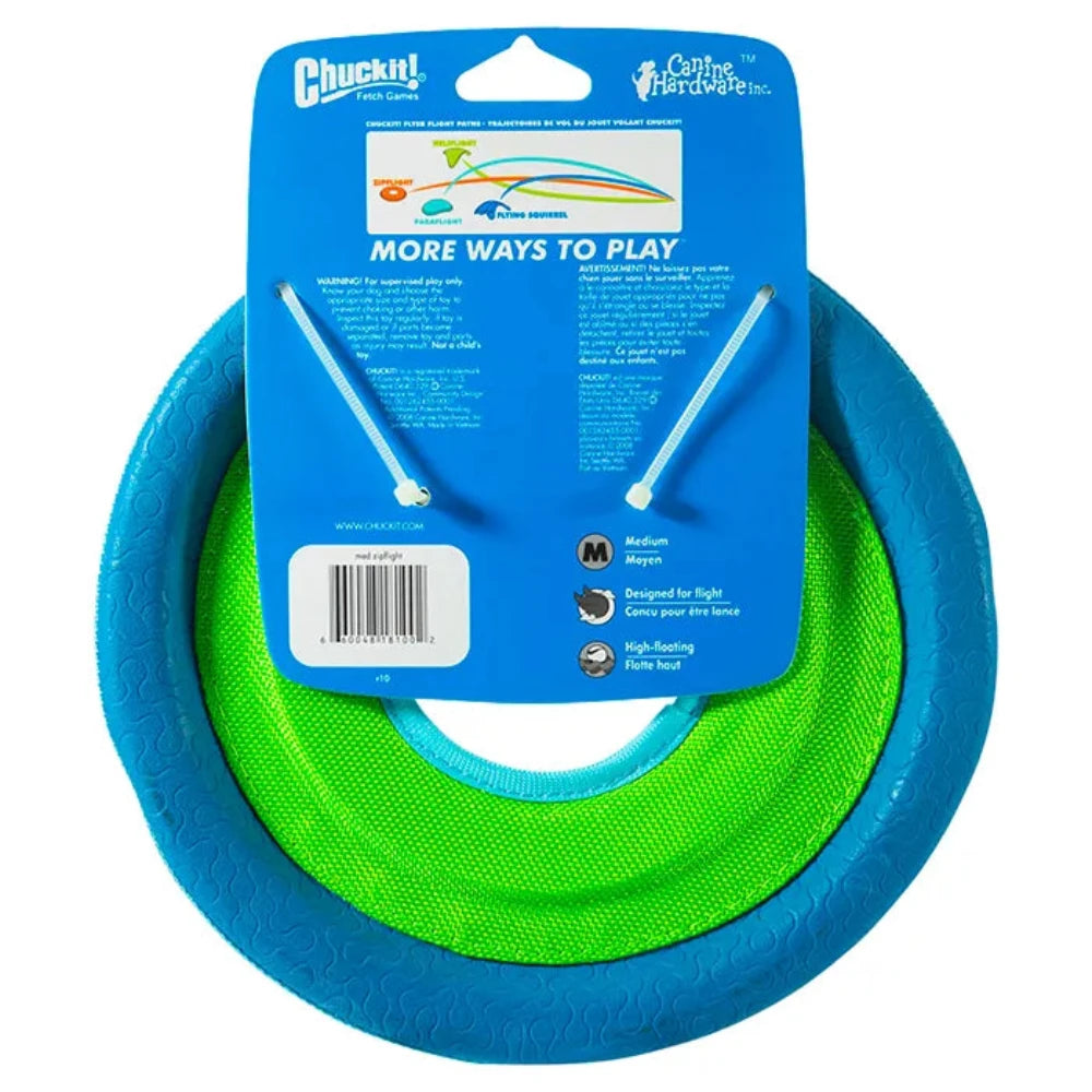 Chuckit! Flyer Zipflight Dog Toy - Medium