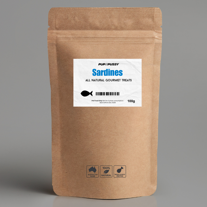 All Natural Gourmet Treats - Sardines 100g