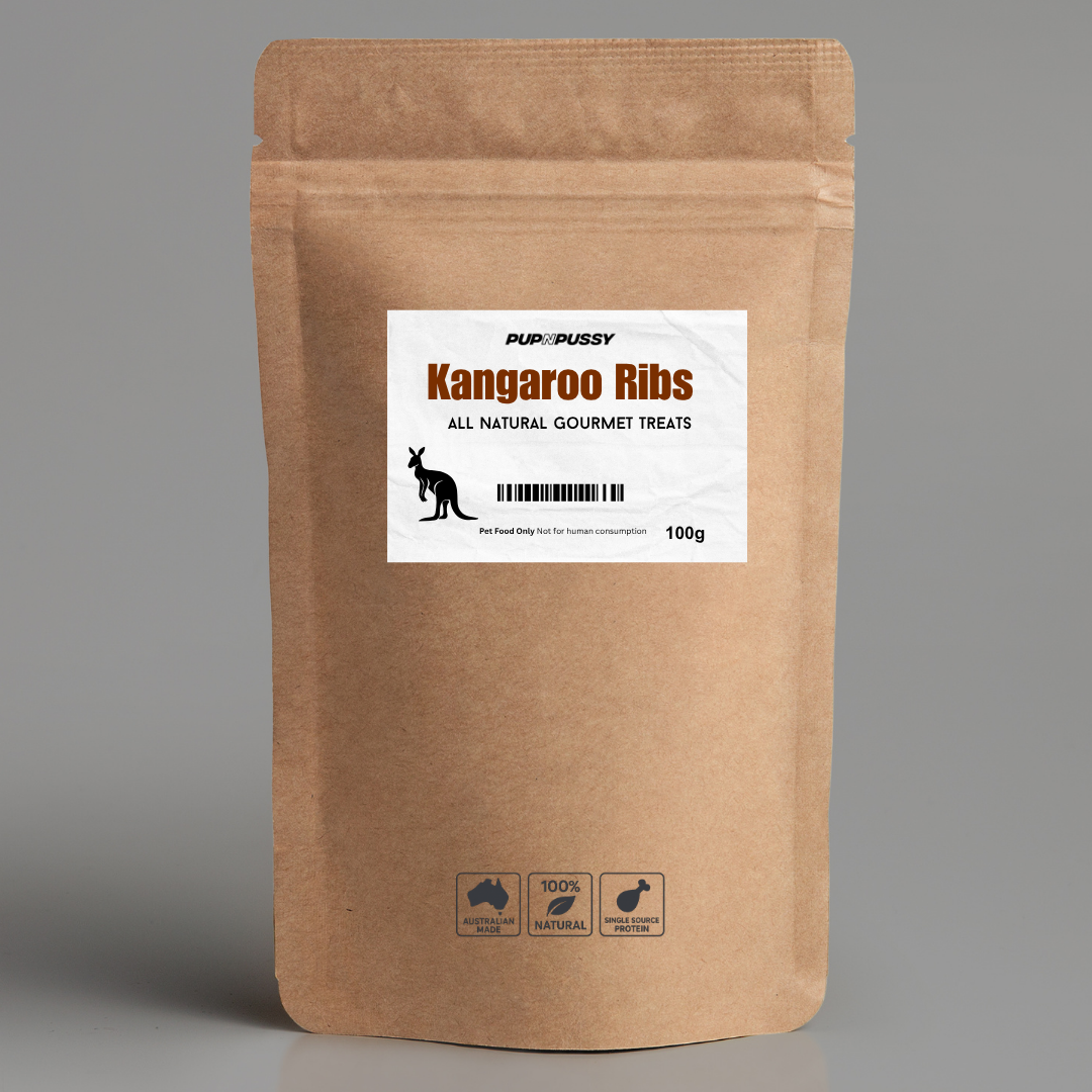All Natural Gourmet Treats - Australian Kangaroo Ribs 100g