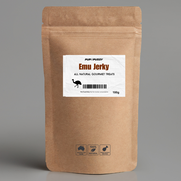 All Natural Gourmet Treats - Emu Jerky