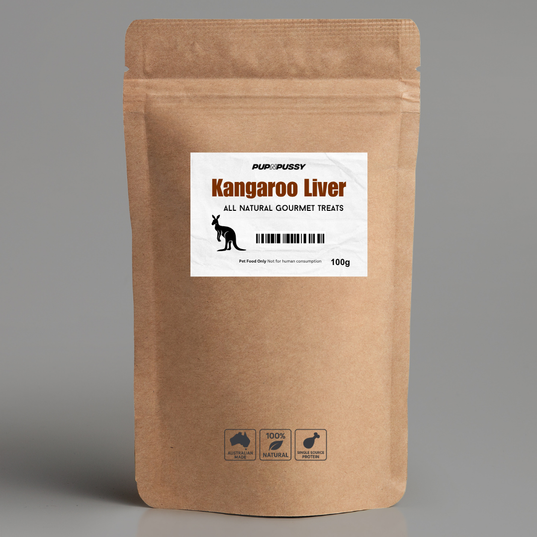 All Natural Gourmet Treats - Australian Kangaroo Liver 100g