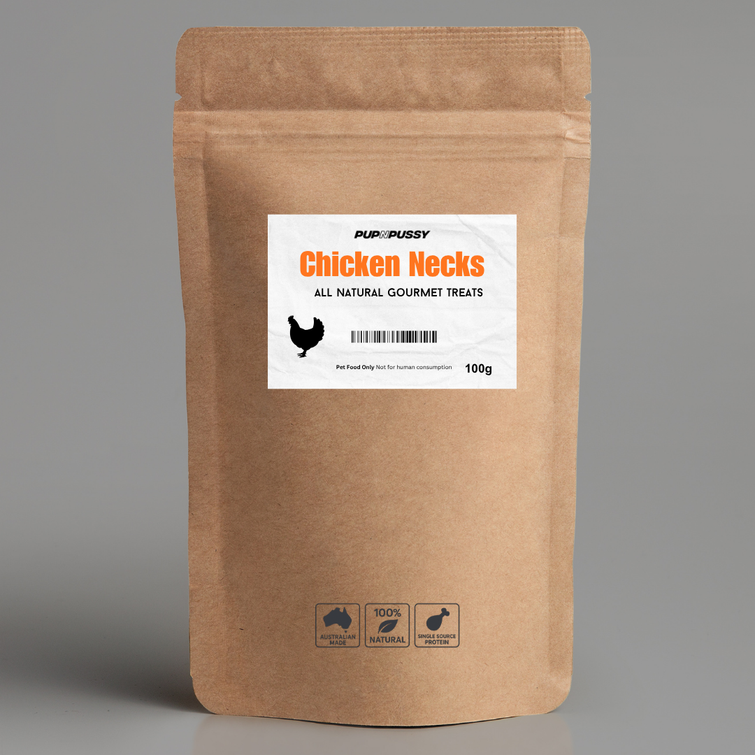 All Natural Gourmet Treats - Australian Chicken Necks 100g