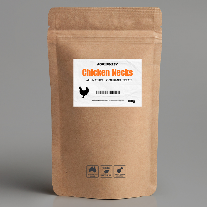 All Natural Gourmet Treats - Australian Chicken Necks 100g