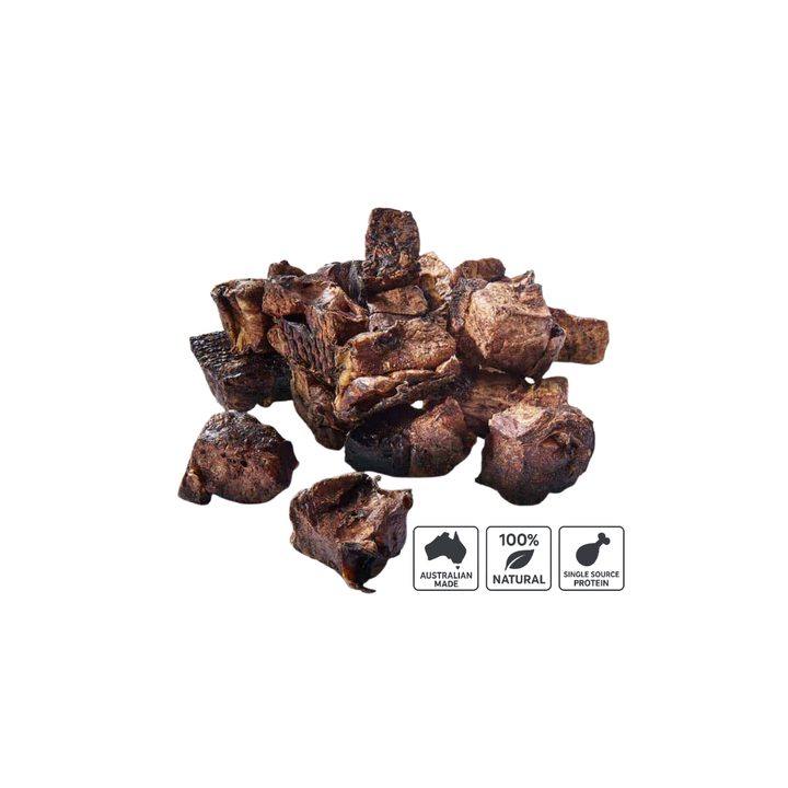 All Natural Gourmet Treats - Australian Lamb Puff Cubes 100g