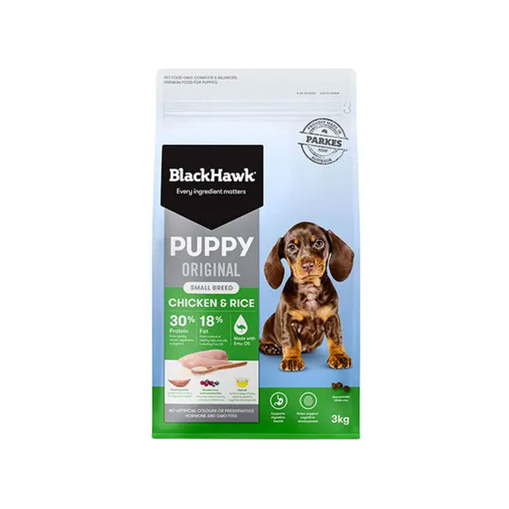 Black Hawk Original Puppy Small Breed - Chicken & Rice 3kg