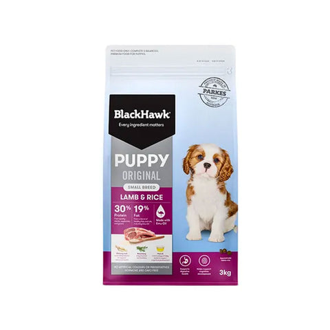 Black Hawk Original Puppy Small Breed - Lamb & Rice 3kg
