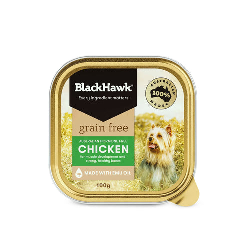 Black Hawk Wet Dog Food Grain Free - Chicken