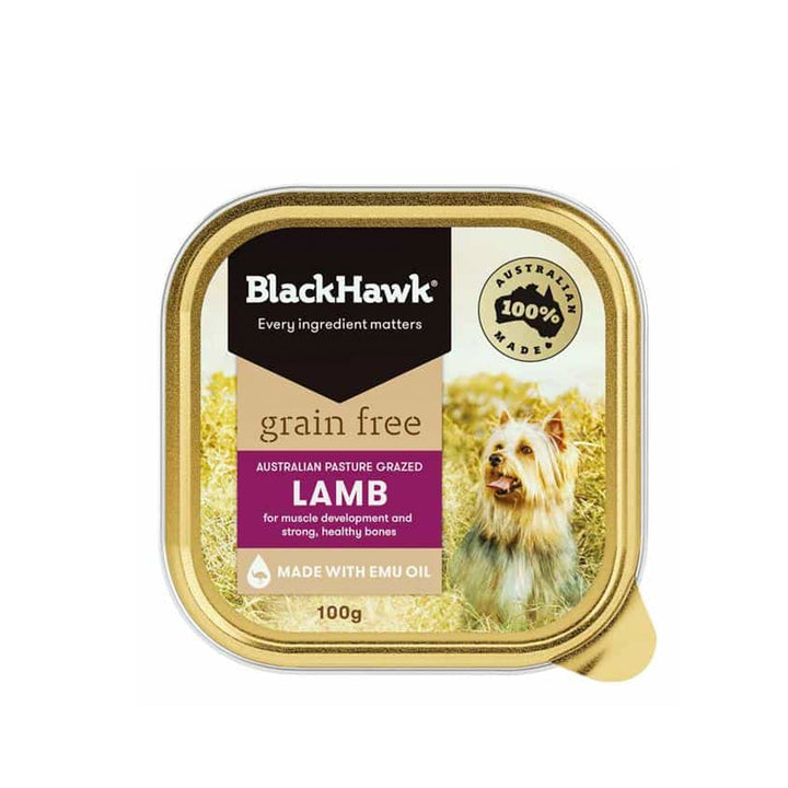 Black Hawk Wet Dog Food Grain Free - Lamb