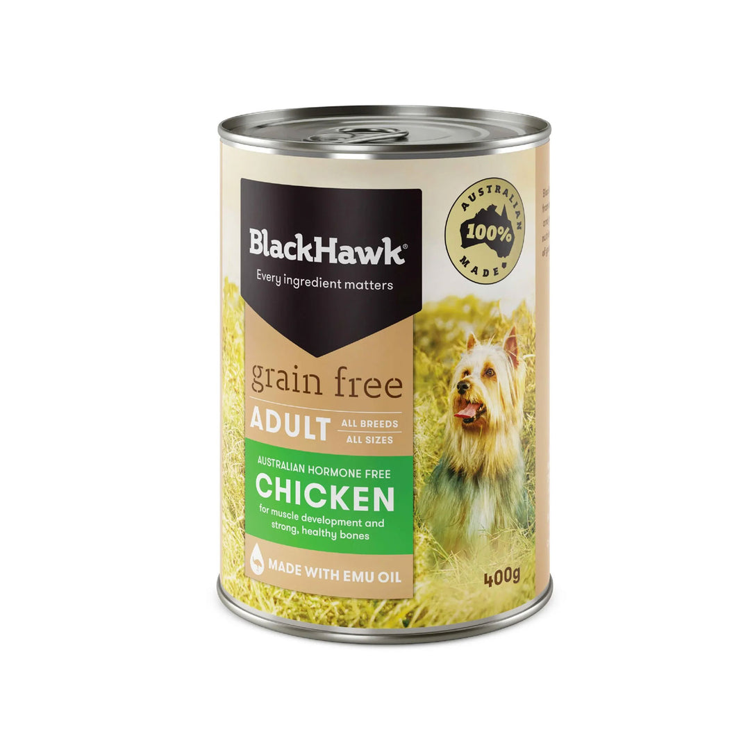 Black Hawk Wet Dog Food Grain Free - Chicken