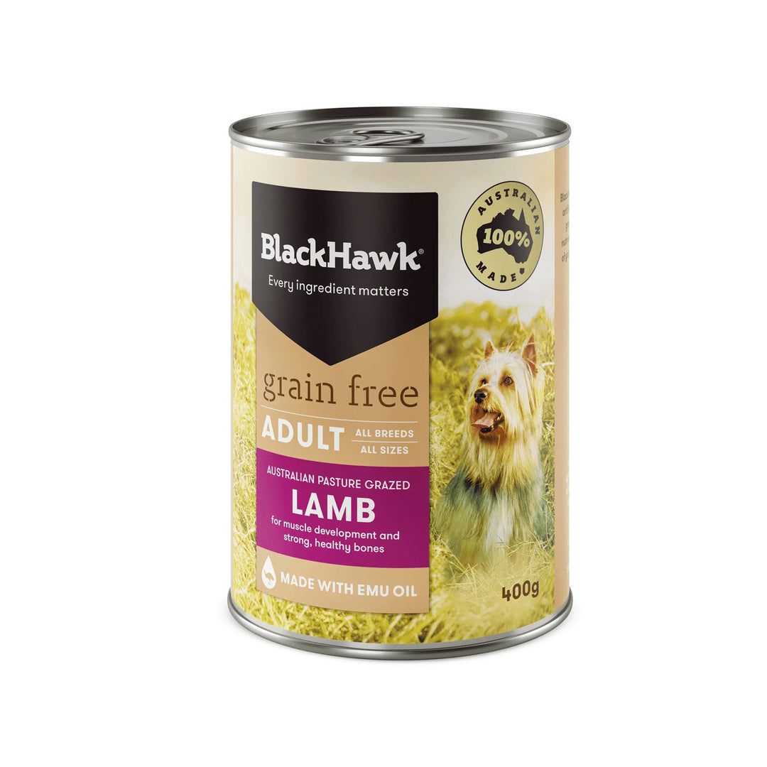 Black Hawk Wet Dog Food Grain Free - Lamb