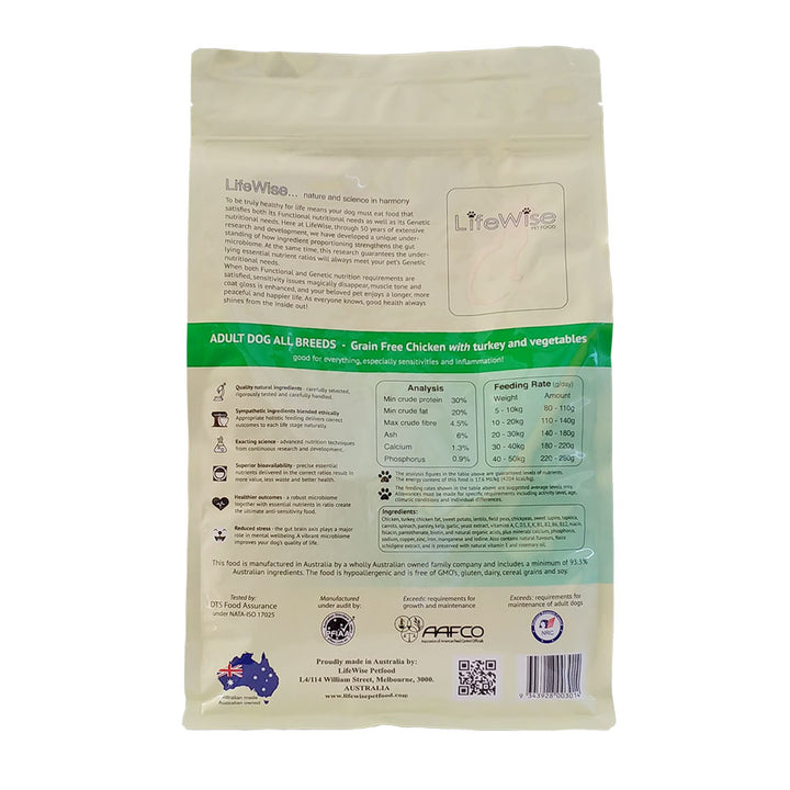 LifeWise Chicken Grain Free - 2.5kg