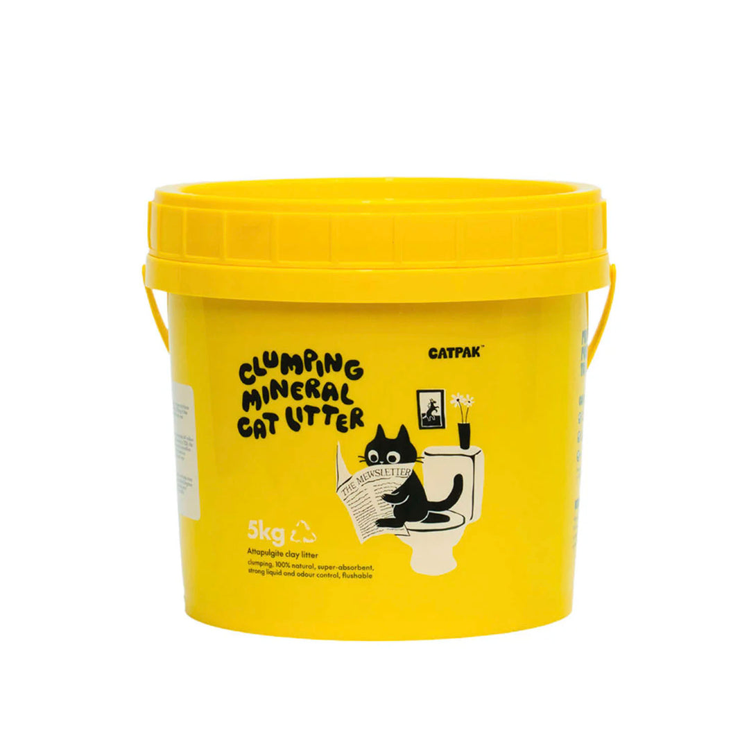 CatPak Clumping Mineral Cat Litter - 5kg