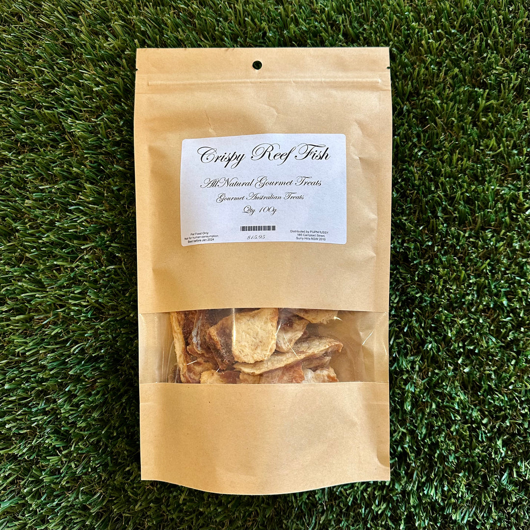 All Natural Gourmet Treats - Crispy Reef Fish 100g