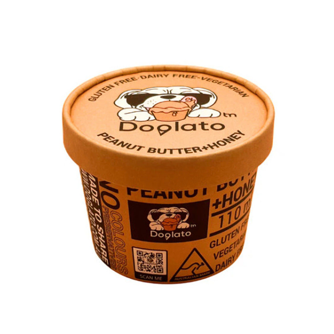 Doglato Frozen Dog Treat - Peanut Butter & Honey