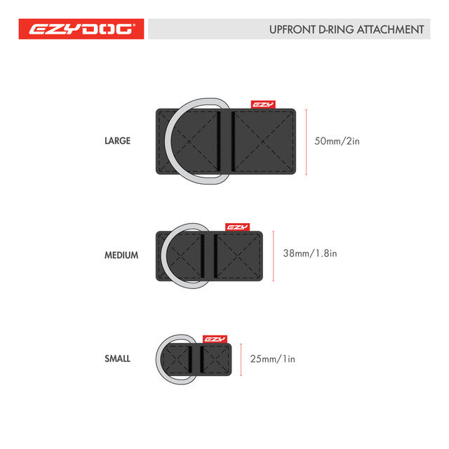 EzyDog UpFront D-Ring Attachment