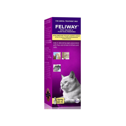 Feliway Calming Travel Spray For Kittens & Cats - 60ml
