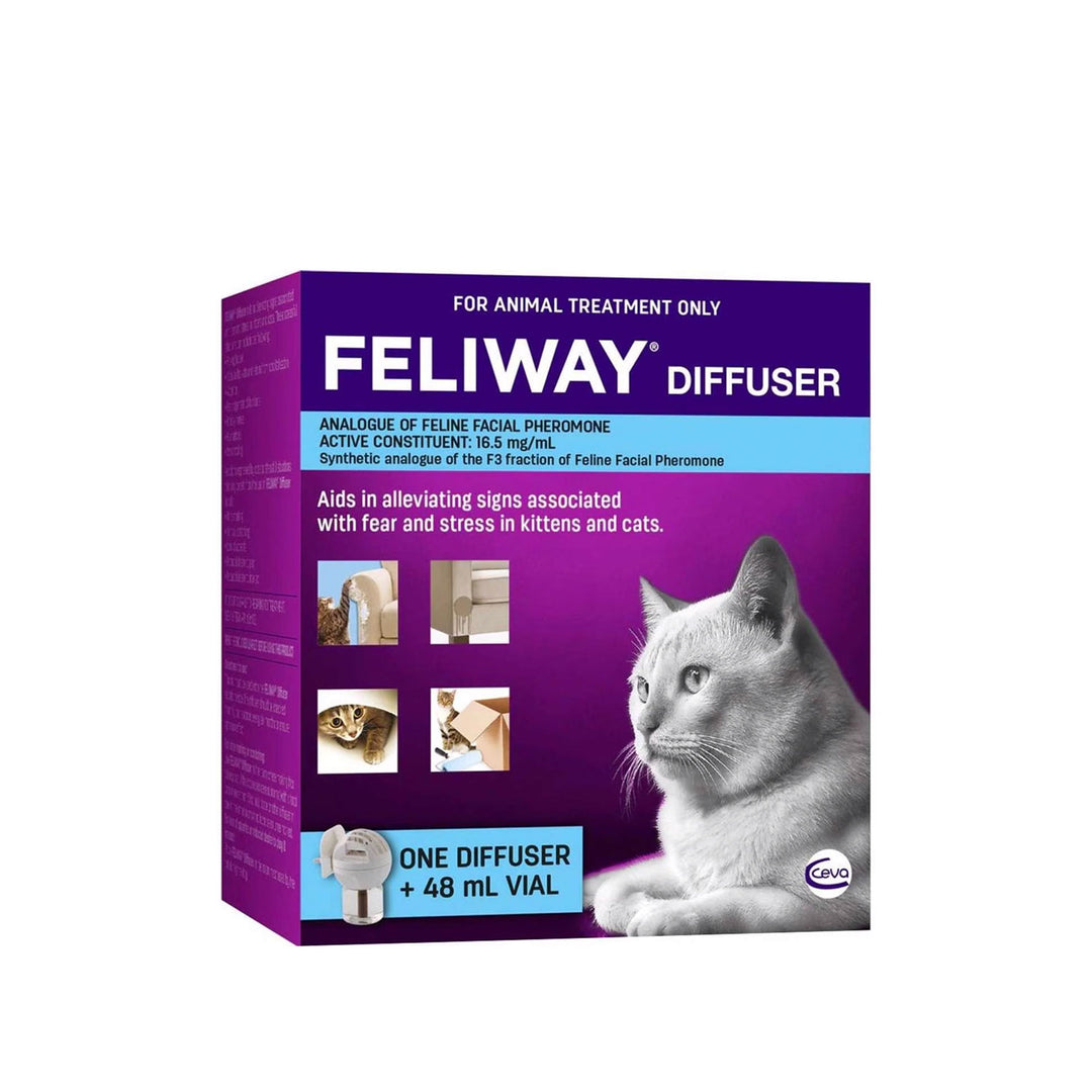 Soothing Feliway Dispenser Kit with 48mL Vial