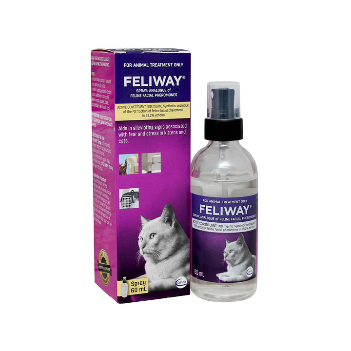 Feliway Calming Travel Spray For Kittens & Cats - 60ml