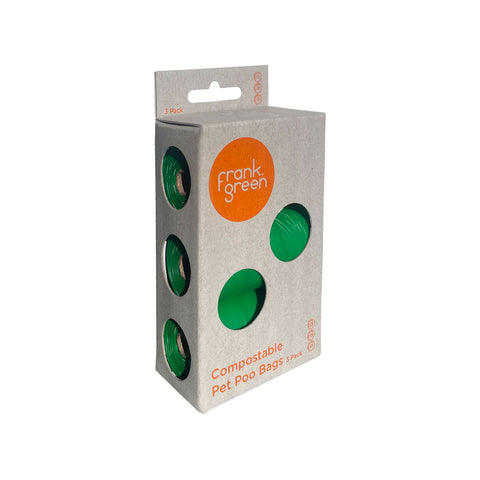 Frank Green Biodegradable Pet Poo Bags - 3 Pack (60 Bags)