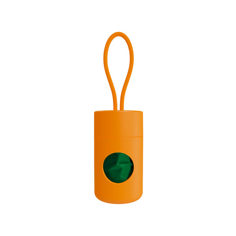 Frank Green Pet Poo Bag Holder - Neon Orange