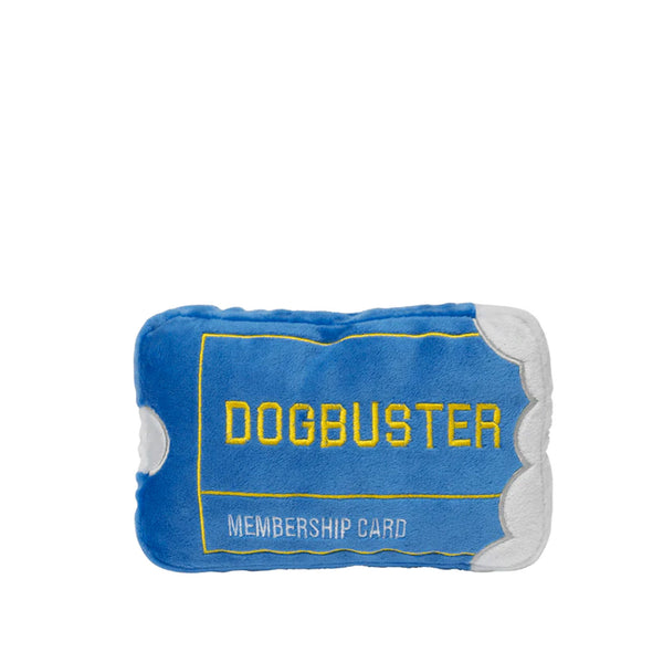 Plush Dog Toy Dogbuster Card