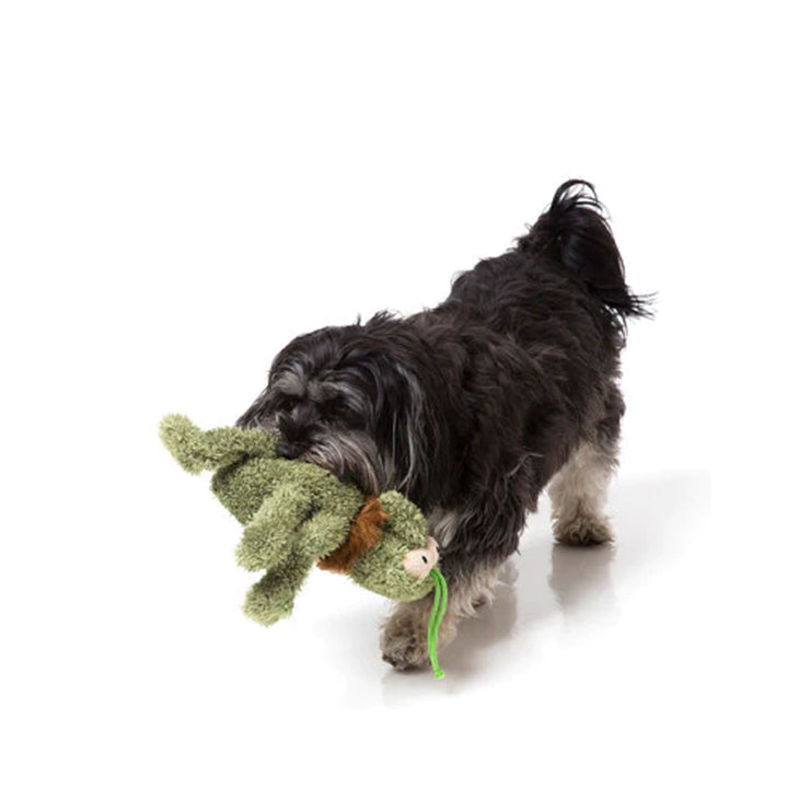 Scratchy The Flea Plush Dog Toy - Green