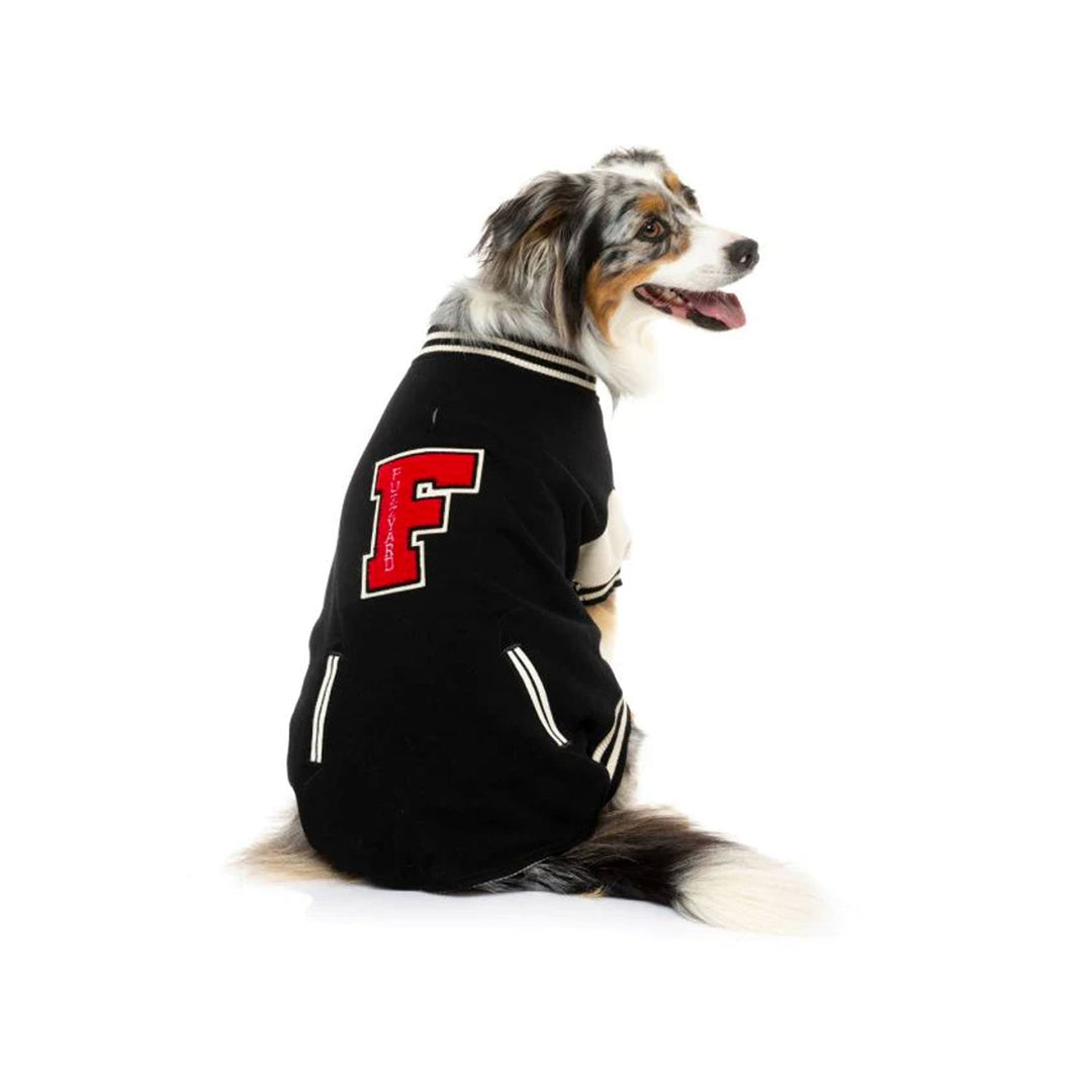 The Letterman Jacket - Black