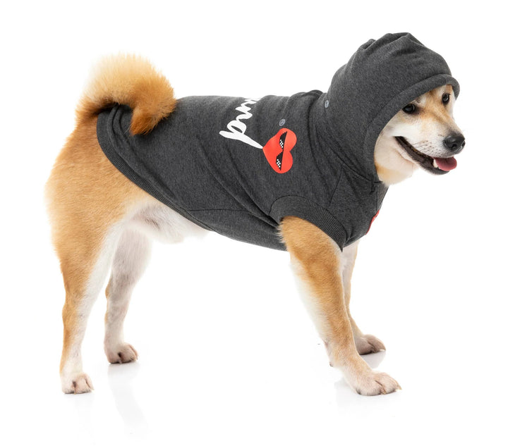 Fuzzyard Heartbreaker Hoodie - Grey