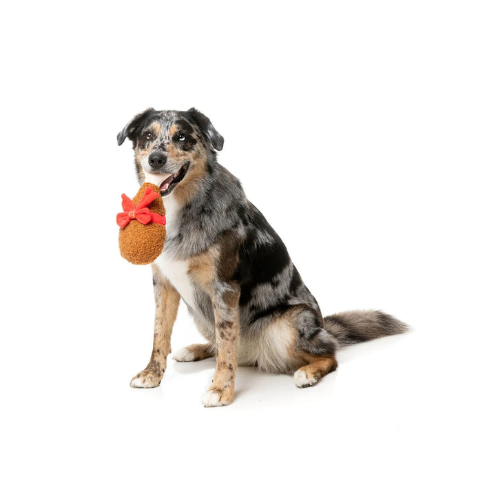 Fuzzyard Howlidays Dog Toy - Good Tidings Turkey Leg
