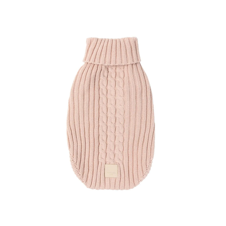 Knitted Sweater - Soft Blush