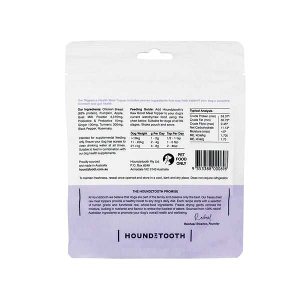 Houndztooth Meal Topper - Digestive Health