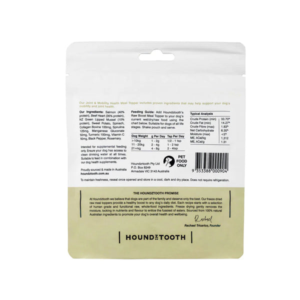 Houndztooth Meal Topper - Joint & Mobility Health