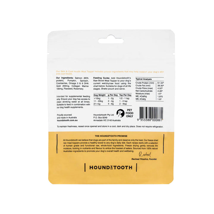 Houndztooth Meal Topper - Skin & Coat Health