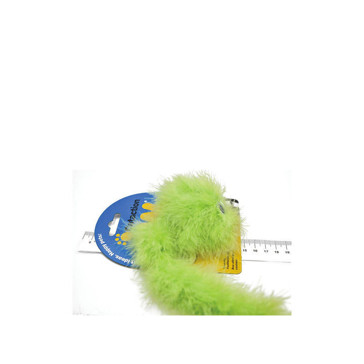 Jw Squeaky Feather Boa - Cat Toy