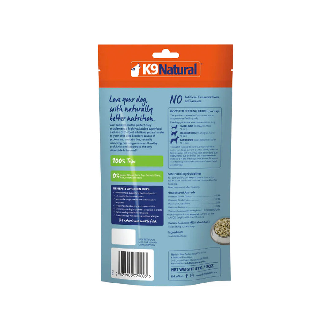 Probiotic Booster K9 Natural - Lamb Green Tripe