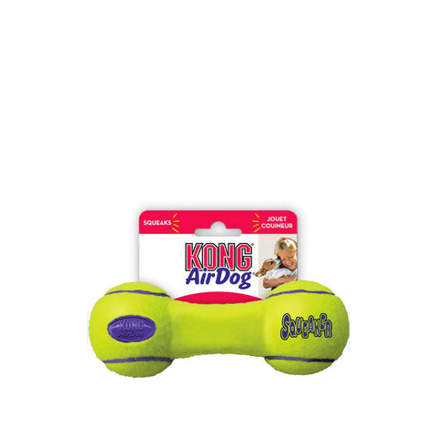 Kong Airdog Squeaker Dumbbell Dog Toy
