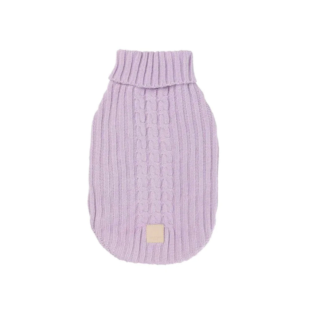 Knitted Sweater - Lilac